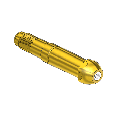 Western #15-9sf - Nipple,500/510/580/590,1/2-27uns,3"l