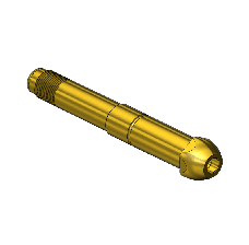 Western #15-5 - Nipple,500/510/580/590,1/2-27UNS,4"L