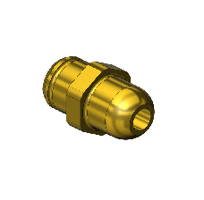 Western #63-M2 - Nipple, CGA 540/ CGA 555, 5/16"RECESS