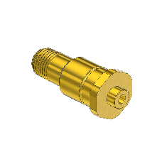 Western #603-SF - Nipple, CGA 660, 1/4 NPTM, 1.75" LNG.