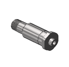 Western #SS-603A - Nipple, CGA 660, 1/4 NPTM, 2.5" LNG