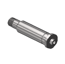 Nipple, CGA 660, 1/4 NPTM, 3.5" LNG