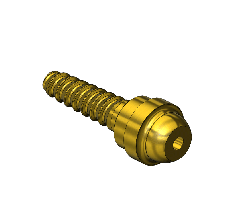 Western #12 - SPIRAL HOSE NIPPLE, B-SIZE, 3/16"ID