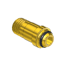 Nipple, B-SIZE, 1/8NPTM, 1"LNG