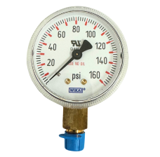 RegO 2" Gauge, 0 to 160 PSIG