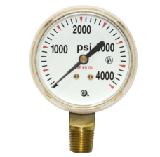 RegO 2" Gauge, 0 to 4000 PSIG