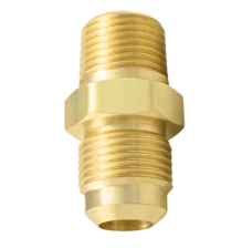 Flare Tubing Adapter for Cryogenic Inert Gases, CGA 295, Male, 1/2" Flare x 1/2" MNPT