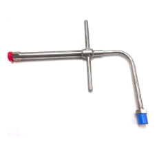 CGA-440 OXYGEN TEE WITH ELBOW 