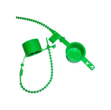 CGA 540 Tamper Evident Cap + 11'' Natural Strap