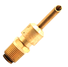 Mylar Inflator Nozzle Push Valve