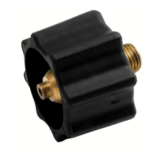 1-5/16" F. Acme x 1/4" MNPT, QCC Type I Black Handle