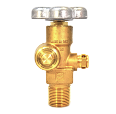 Sherwood Residual Pressure Valve for Helium, CGA 580 (GSRPV580R61-28)