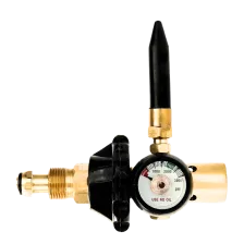 Latex Balloon Inflator + Hand Tight Connection + Contents Gauge + Quick Tie Needle 