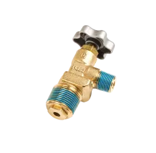 Service Valve for 33 LB Forklift Cylinder, Acme Male Connection, 3/4” MNPT x 3/8” MNPT, For Lift Truck Cylinders ME9101P5