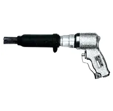 Heavy Duty Pistol Grip Needle Scaler, Model #250201, Round Nose