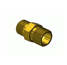 Brass CGA 577 Outlet Adapter - Oxygen
