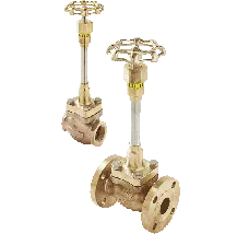 RegO Bronze Globe Valve, 1-1/2" Silver Braze End