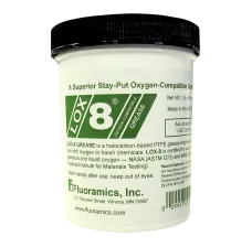 9722153 Fluoramics LOX-8 Grease NLGI00 Original Formula Thread Sealant, 1 lb.