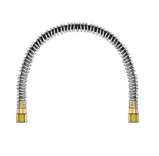 Flexible Stainless Steel Pigtail, 1/4'' NPTM, 12" Length