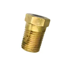 Sherwood 1/8" Fusible Plug, 158-165 F, Naval Brass