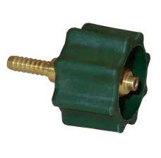Marshall 1-5/16" F. Acme x 1/4" HB, QCC Type I Green Handle