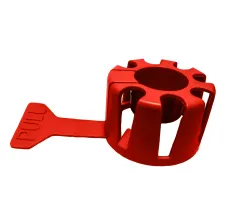 Propane Caps for OPD Valves - 100 Pack - Red