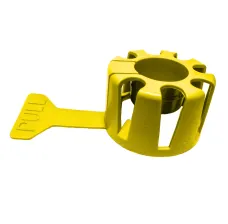 Propane Caps for OPD Valves, 100 Pack, Yellow