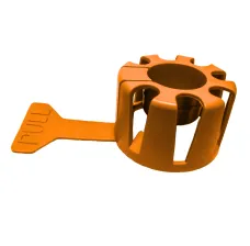 Propane Caps for OPD Valves, 100 Pack, Orange