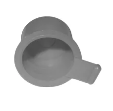 Multi-Use Safety Cap/Plug + Blow Out Tab, 100 Pack, Gray