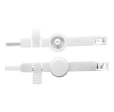 Wrap & Lock Short-Stemmed Dust Cover, White, 100 PK