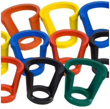 Economy Valve Protector, Threaded For O-Ring - Orange