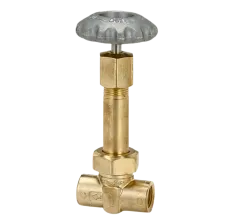 3/8" F. NPT, 6.5" Stem - spring loaded packing