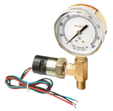 RegO 2.5" Alarm Gauge, For Inertrol Regulators, 0-4000 PSIG