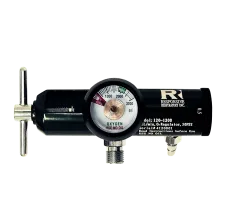 EMS Oxygen Regulator - 25 LPM, CGA 870 w/ Barb