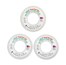 Fluoramics 9010008 Green Full Density PTFE Tape, 1/2" x 1296" 