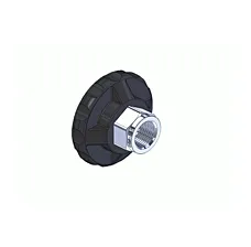 CGA 326 Handtight Nut, For Nitrous Oxide