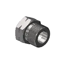 Stainless Steel CGA 677 Outlet Adapter - Argon, Helium, Nitrogen