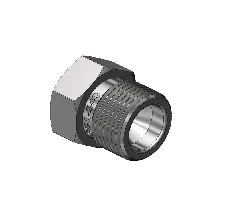 Stainless Steel CGA 540 Outlet Adapter - Oxygen