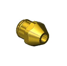 Western #16-3M2 - Countersunk Nipple, CGA 300, 5/16"RECESS