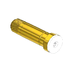 Western #CO-3SF -  Nipple, CGA 320, 1/4NPTM, 2"LNG.