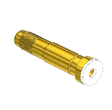 Western #CO-7 - Nipple, CGA 320, 1/2-27UNS, 2.5"LNG.