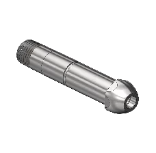 Western #SS-15-3 -  Nipple,  CGA 510/CGA 580/CGA 590, 1/4NPTM, 3"LNG