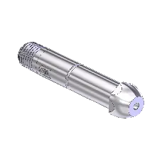 Western #SS-15-3CV - Check Valve Nipple, CGA 510/CGA 580/CGA 590, 1/4NPTM, 3.0"LG