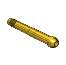 Western #15-5 - Nipple,500/510/580/590,1/2-27UNS,4"L