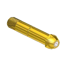 Western #15-6sf - Nipple,500/510/580/590,9/16-25uns,3"