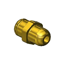 Western #63-M1 - Nipple, CGA 540/ CGA 555. 1/4"RECESS