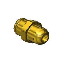 Western #63-M2 - Nipple, CGA 540/ CGA 555, 5/16"RECESS