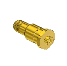 Western #603-SF - Nipple, CGA 660, 1/4 NPTM, 1.75" LNG.