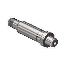 Nipple, CGA 677 , 1/4 NPTM, 3.5" LNG
