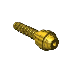 Western #12 - SPIRAL HOSE NIPPLE, B-SIZE, 3/16"ID